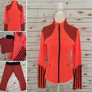 Lululemon Jacket and Crop Tights